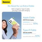Baseus Power Bank 5200mAh 20W Câble iPhone Lightning - P10055601613-01 – Image 2